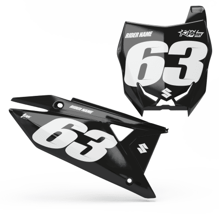 PRIVATEER NUMBER BOARD SET - SUZUKI