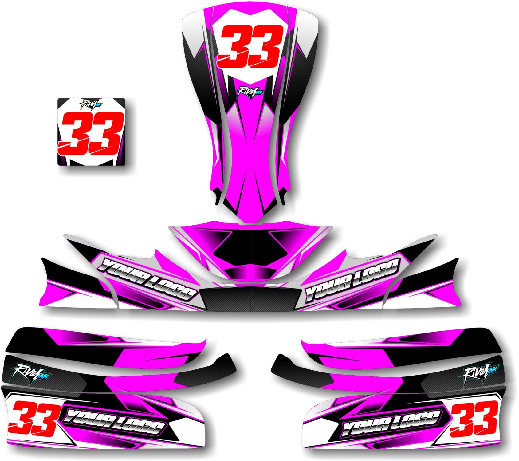 Go Kart Graphic Designs Go Kart Graphic Designs