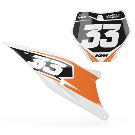 FACTORY NUMBER BOARD SET - KTM