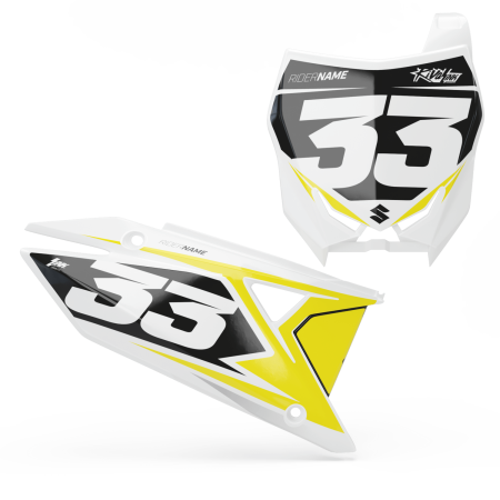 FACTORY NUMBER BOARD SET - SUZUKI