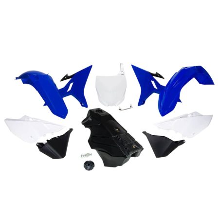 727 YAMAHA YZ 125-250 2002-2021 YZ REVOLUTION PLASTIC KIT BLUE/WHITE (Includes Fuel Tank)