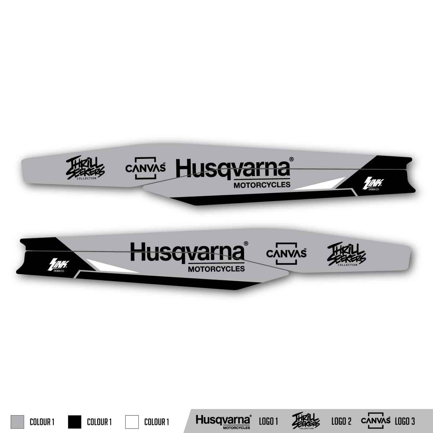 Husqvarna STOCK 23 Graphics Kit – Rival Ink Design Co