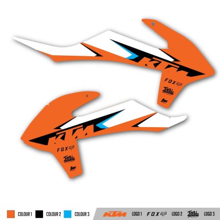 KTM Lower Fork Graphics – Rival Ink Design Co