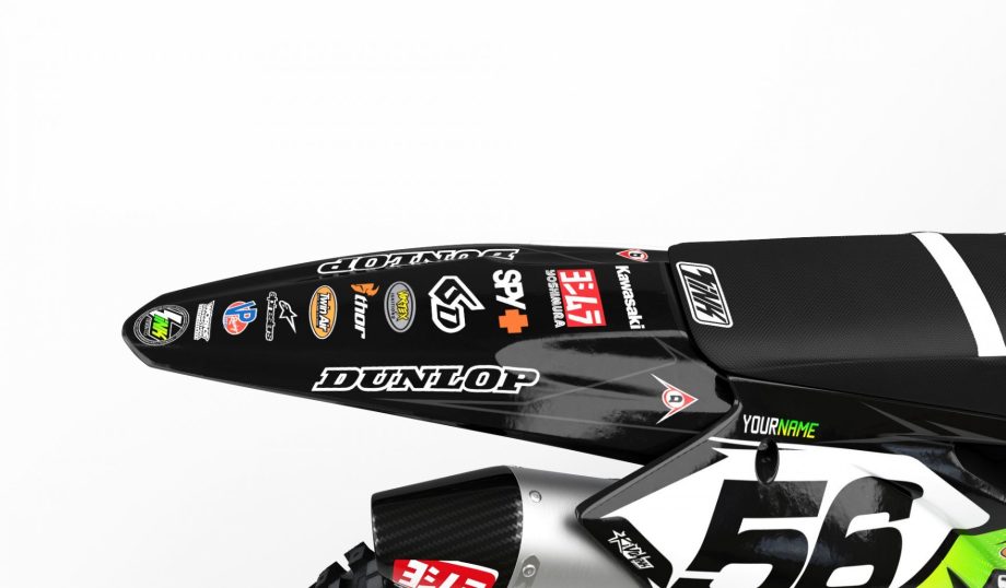 KAWASAKI ‘ELECTRODE’ KIT Rival Ink Design Co