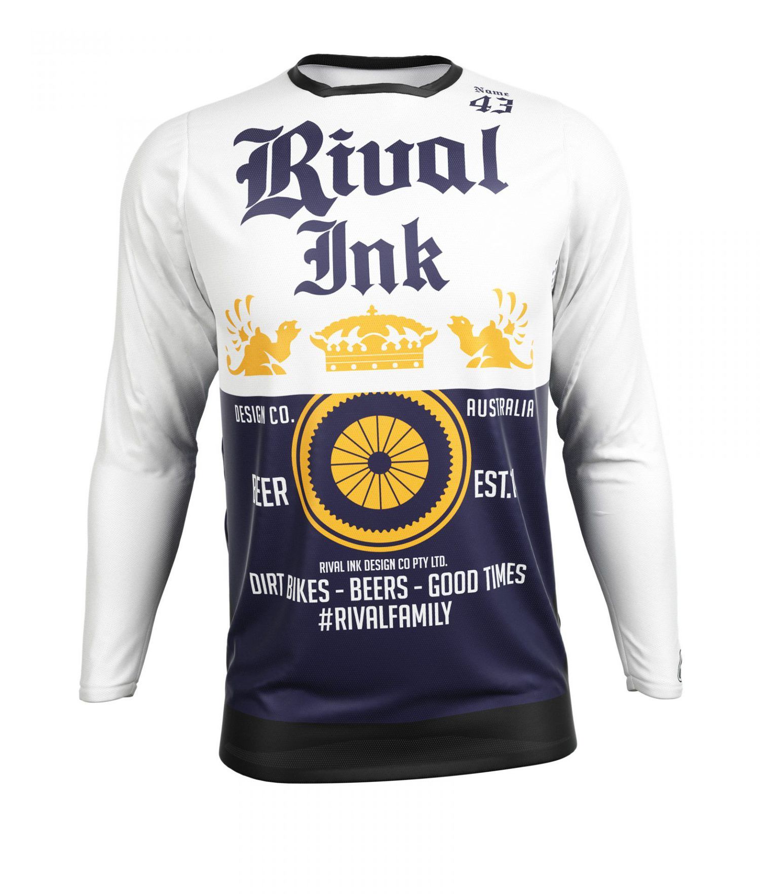 PREMIUM FIT CUSTOM SUBLIMATED JERSEY - BEER ME