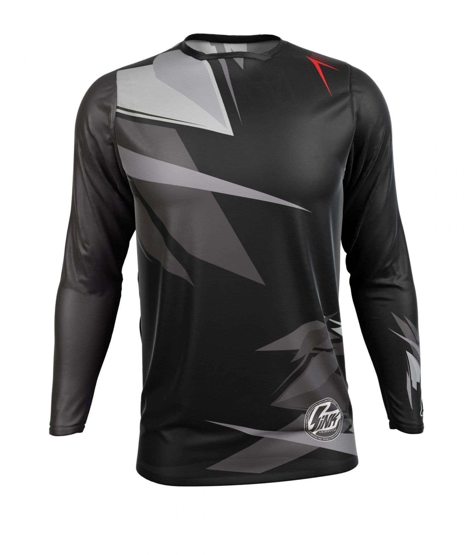 PREMIUM FIT CUSTOM SUBLIMATED JERSEY – SIDEWINDER BLACK – Rival