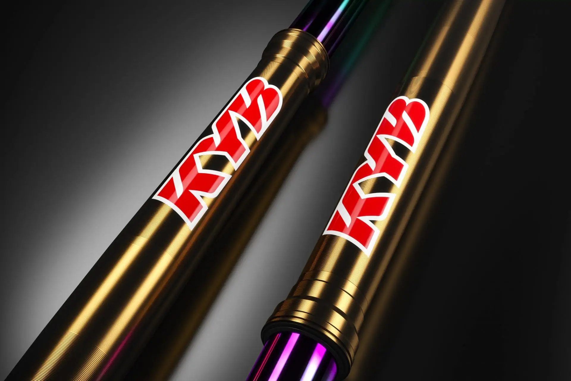 KYB RED FORK WRAPS CLEAR Rival Ink Design Co