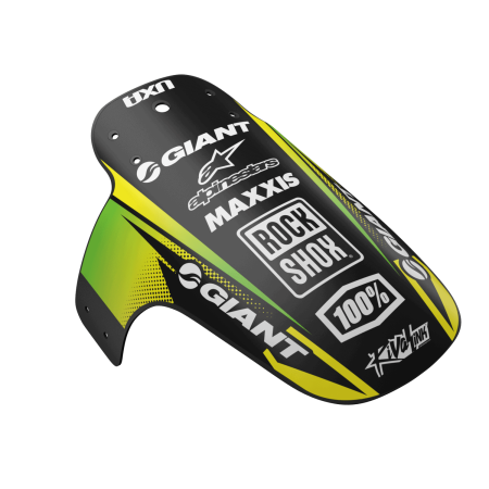 UXA CUSTOM MTB FENDER - STOCKER LIME