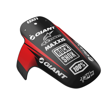 UXA CUSTOM MTB FENDER - STOCKER RED