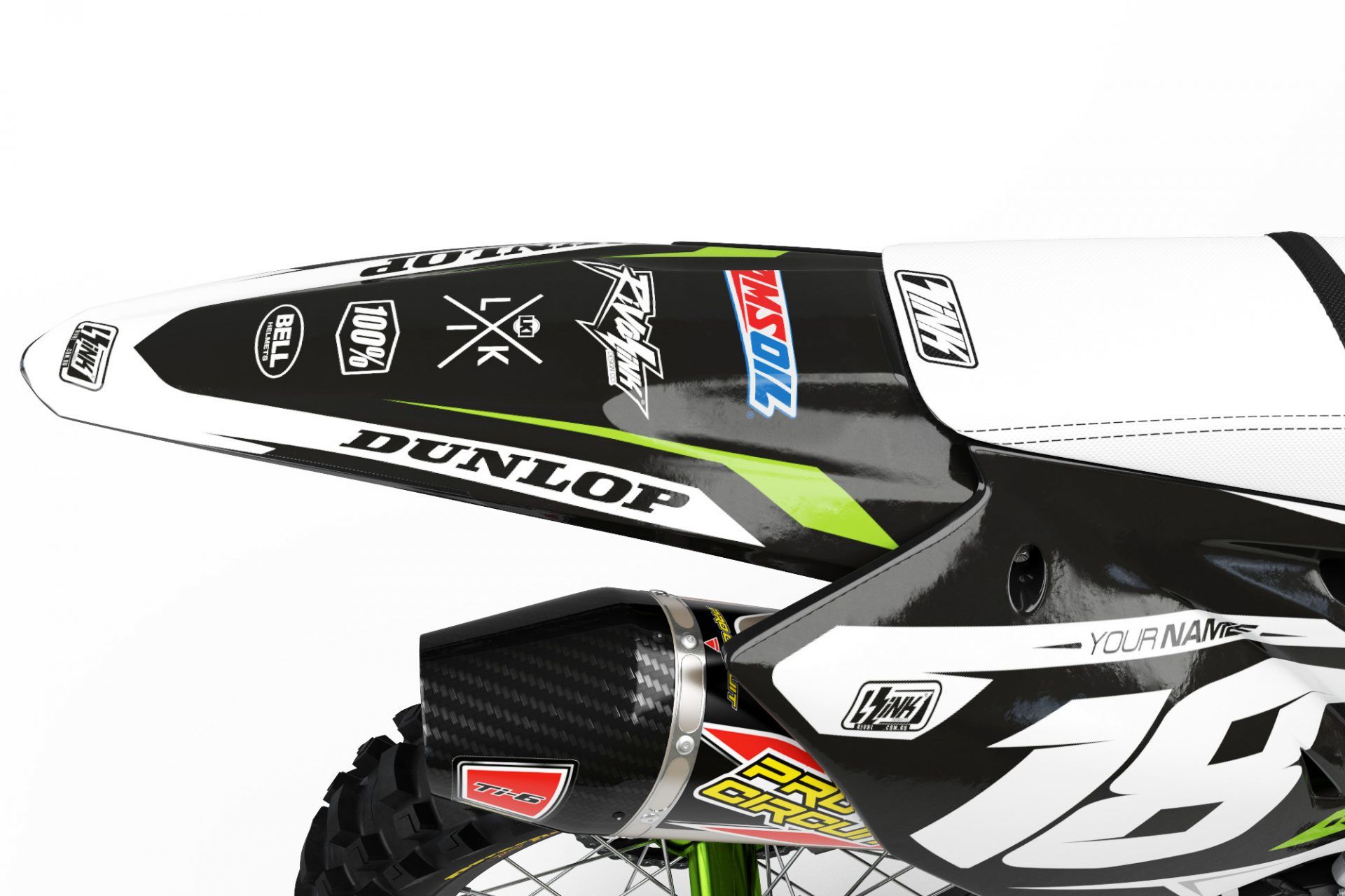 KAWASAKI 'SLICE WHITE' KIT - Image 3
