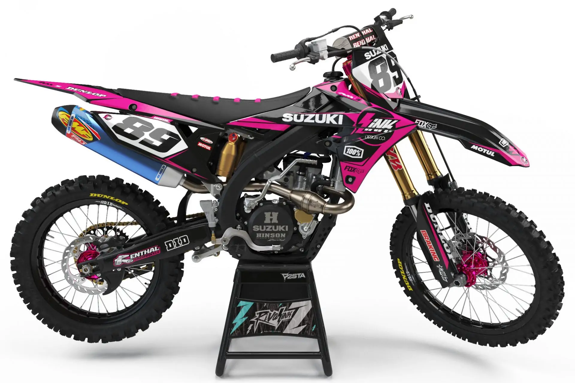 SUZUKI 'VERGE PINK' KIT | Rival Ink Design Co