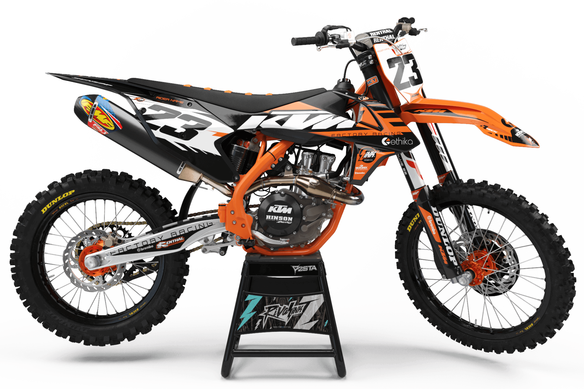 KTM ‘VERSUS ORANGE’ KIT – Rival Ink Design Co