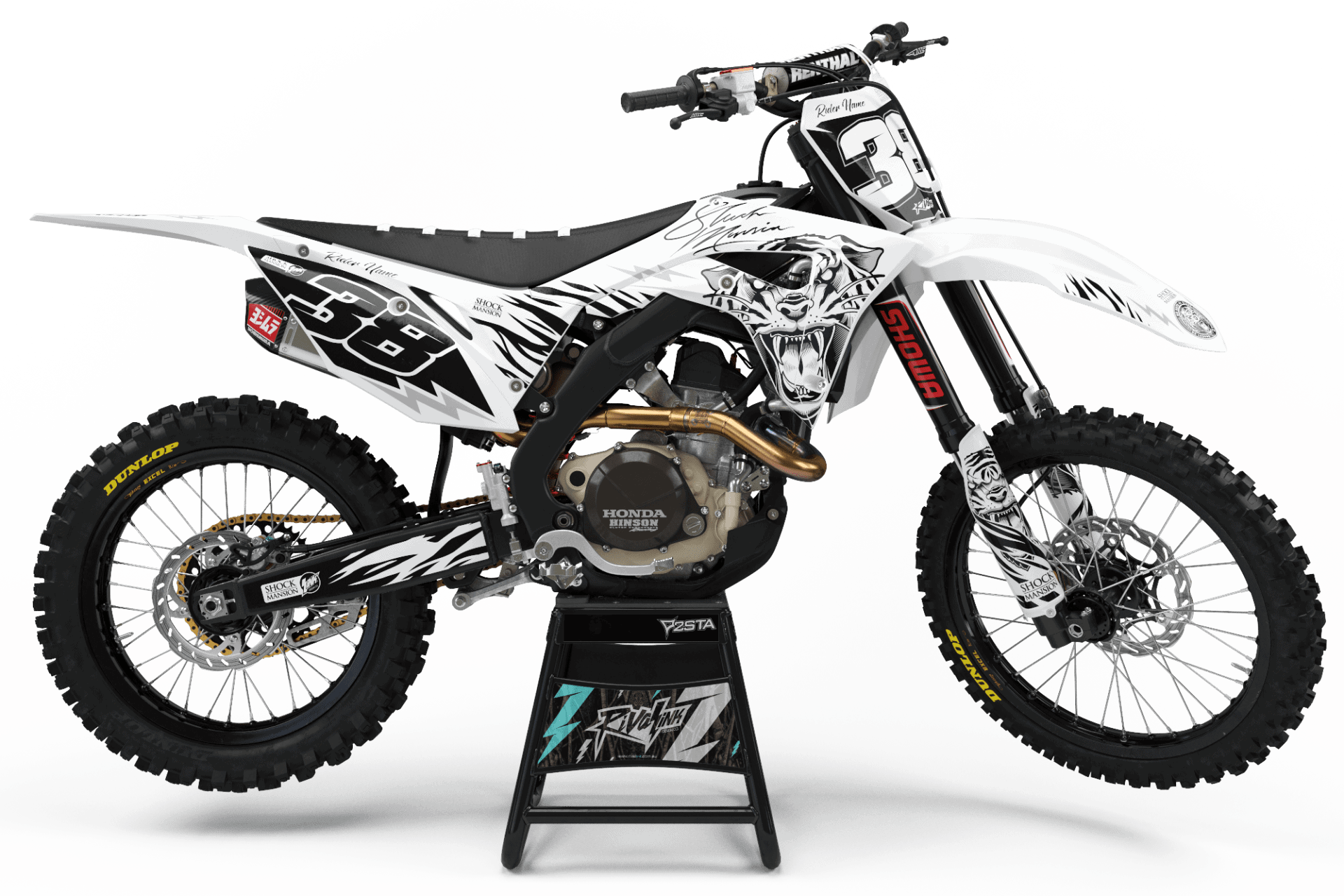SHOCK MANSION HONDA 'NO GUTS NO GLORY' KIT