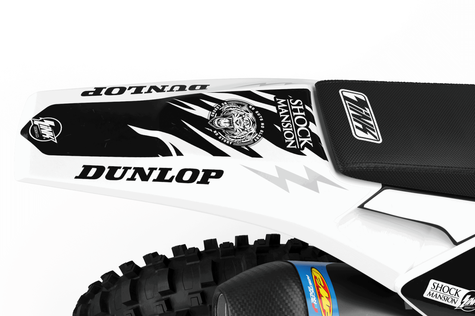 SHOCK MANSION HUSQVARNA 'NO GUTS NO GLORY' KIT - Image 3