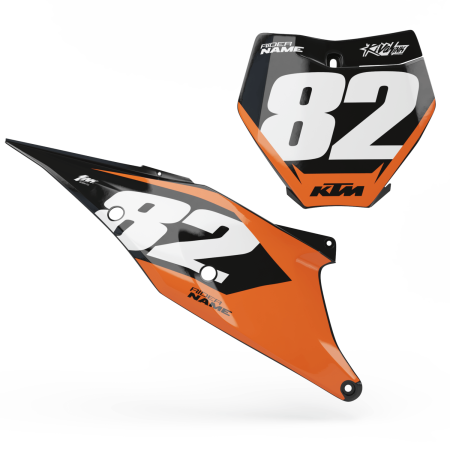 RACER NUMBER BOARD SET - KTM