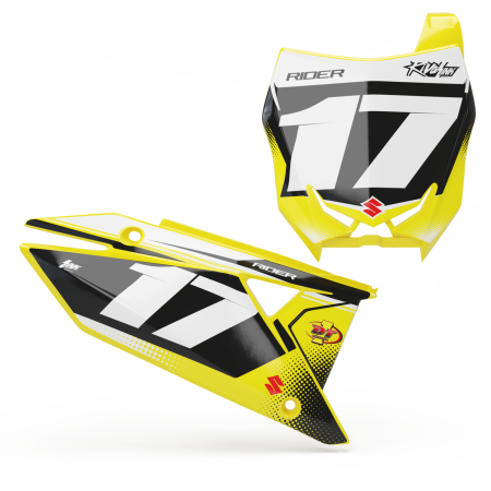 'DISSOLVE' NUMBER BOARD SET - SUZUKI
