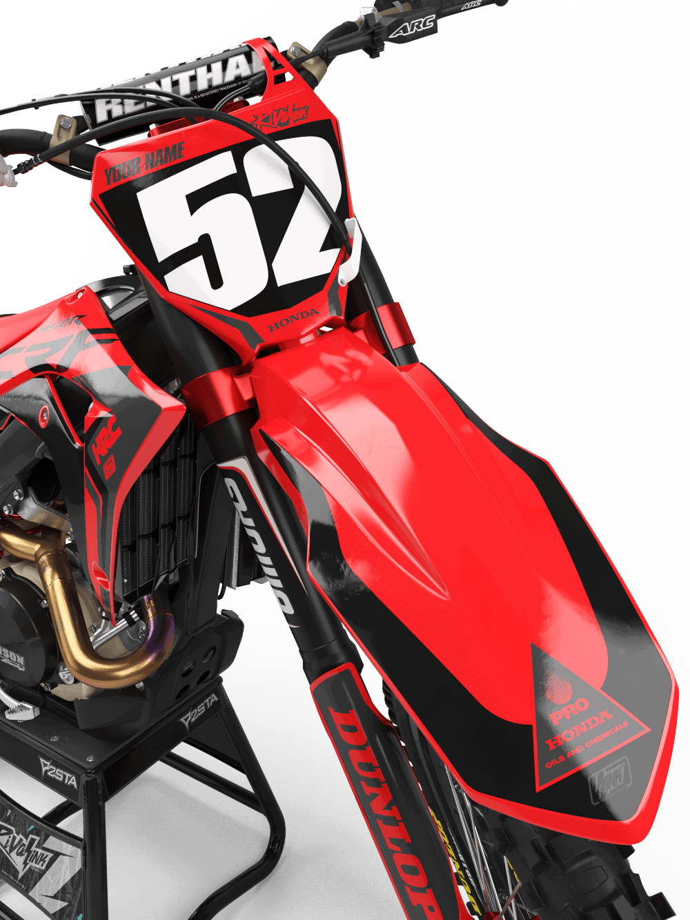 HONDA u0027FACTORY REDu0027 KIT u2013 Rival Ink Design Co