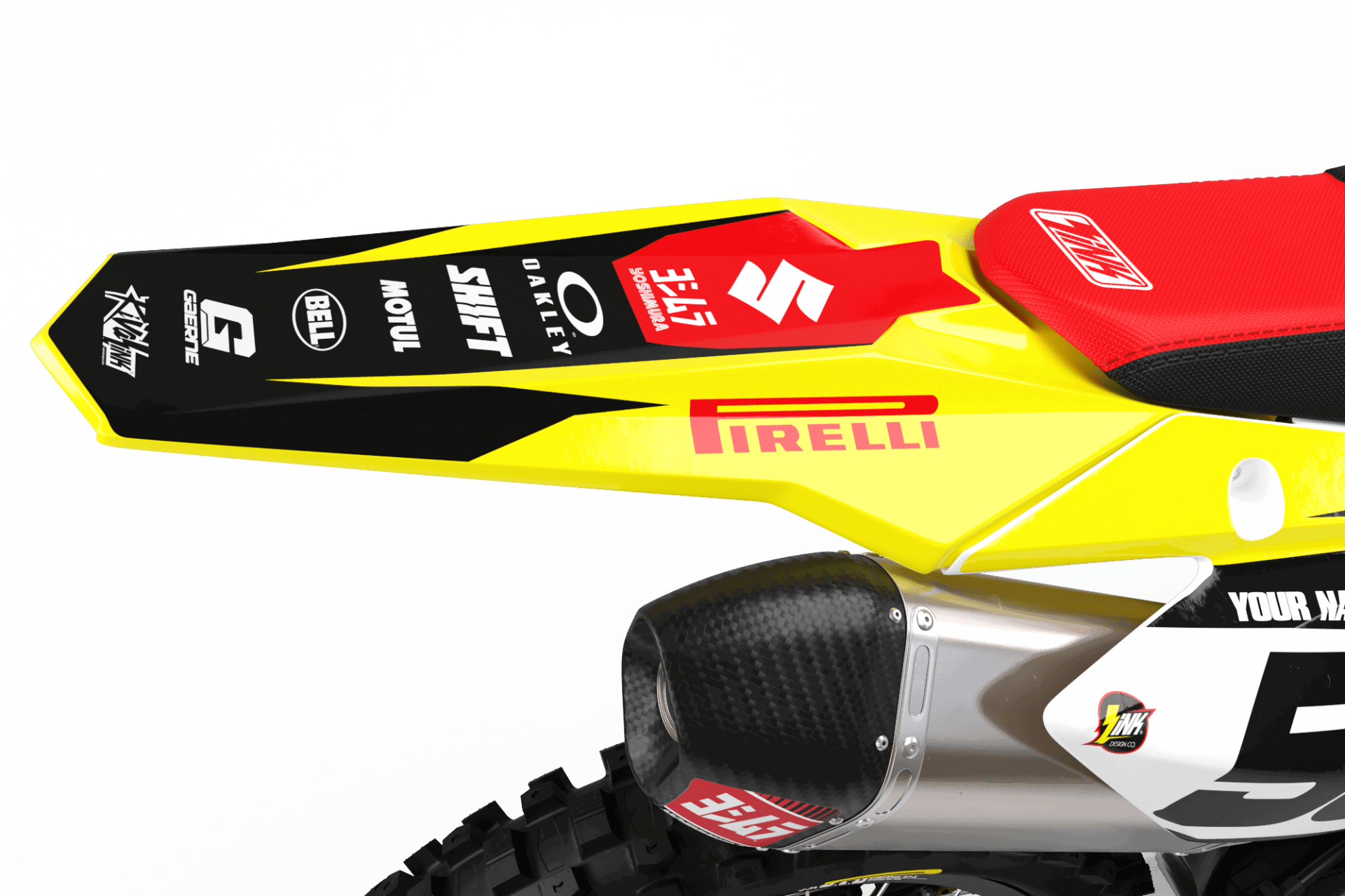 SUZUKI 'DIRTSLOTH RED' KIT - Image 3