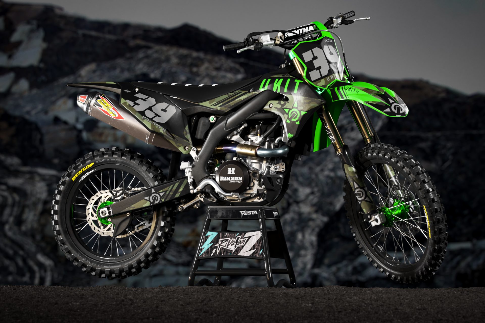 UNIT KAWASAKI 'COUNTER' KIT - Image 2