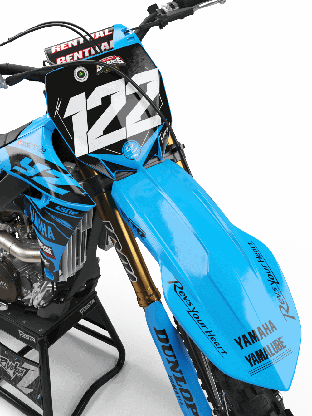 YAMAHA 'REARDON REPLICA LIGHT BLUE' KIT - Image 3