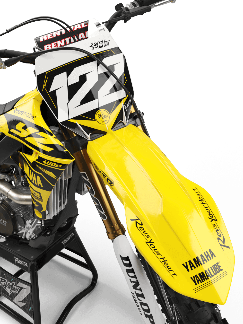 YAMAHA 'REARDON REPLICA YELLOW' KIT - Image 3