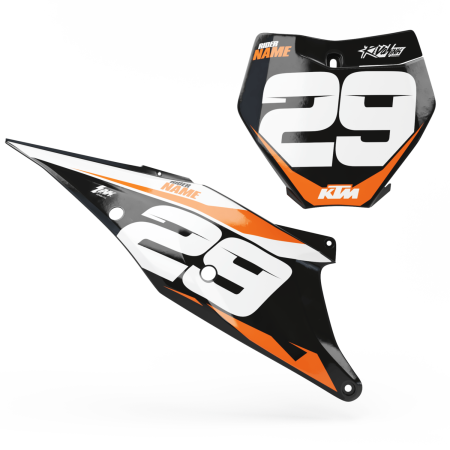 'STOCKER' NUMBER BOARD SET - KTM