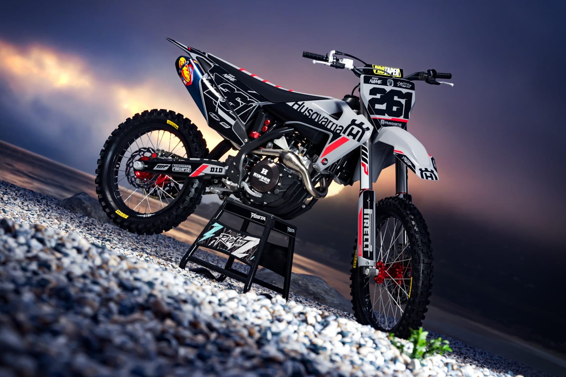 HUSQVARNA 'RAPID GREY' KIT - Image 2