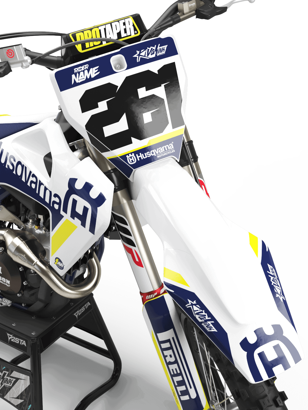 HUSQVARNA 'RAPID YELLOW' KIT | Rival Ink Design Co