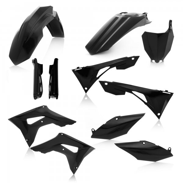ACERBIS PLASTIC KIT HONDA CRF 250R 19-21 450R 19-20 BLACK
