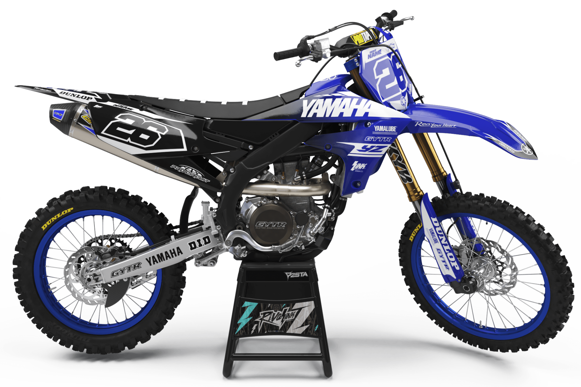 YAMAHA 'SUMMIT BLUE' KIT