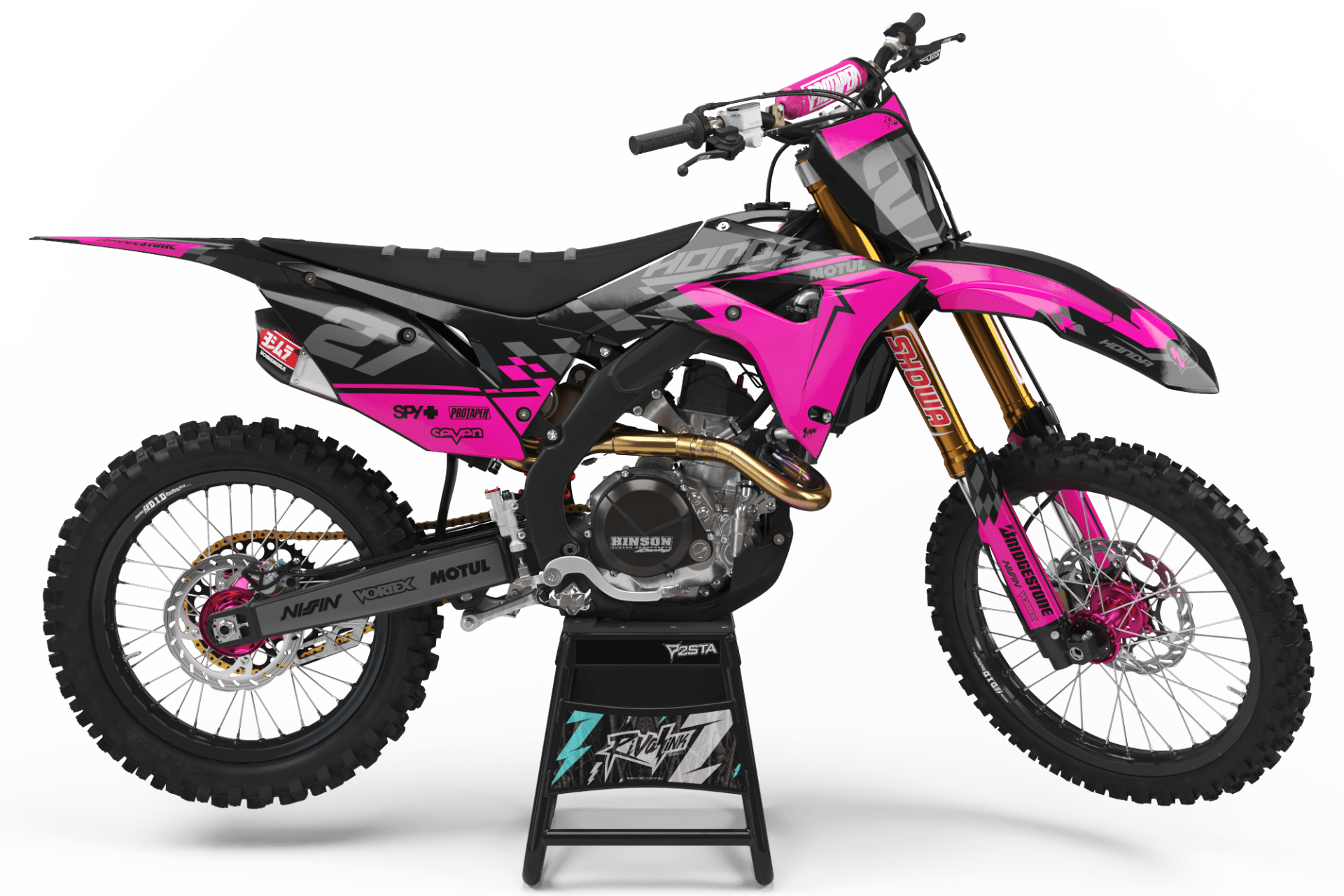 pink 50cc dirt bike