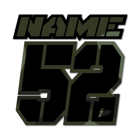 JERSEY PRINT - MILITARY