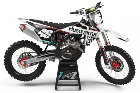 HUSQVARNA 'GLITCH RED' KIT
