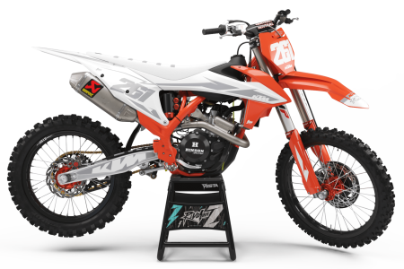 KTM 'INDUSTRY WHITE' KIT