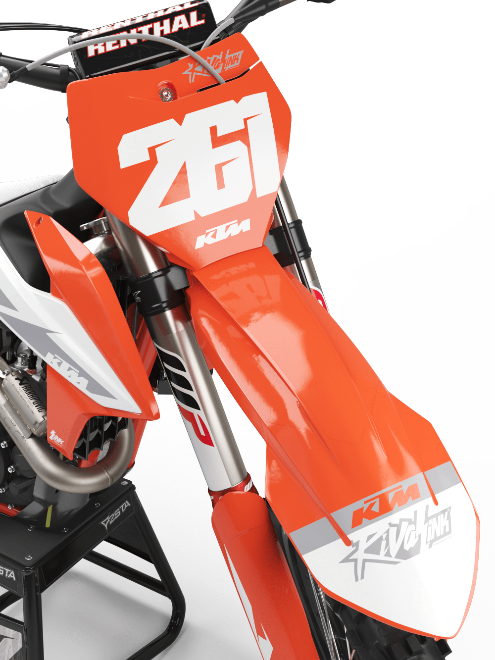 KTM 'INDUSTRY WHITE' KIT - Image 3