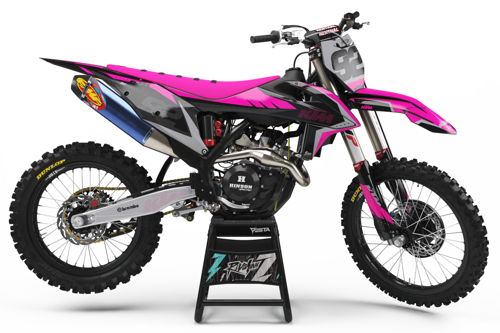 KTM 'TITAN PINK' KIT – Rival Ink Design Co