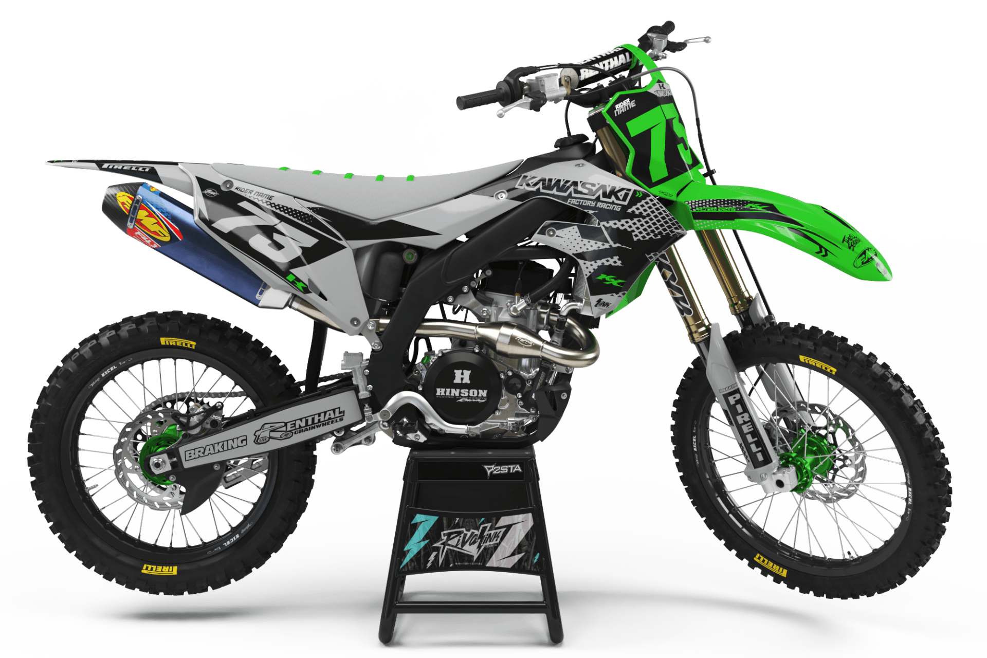 KAWASAKI 'RACE READY GREEN' KIT