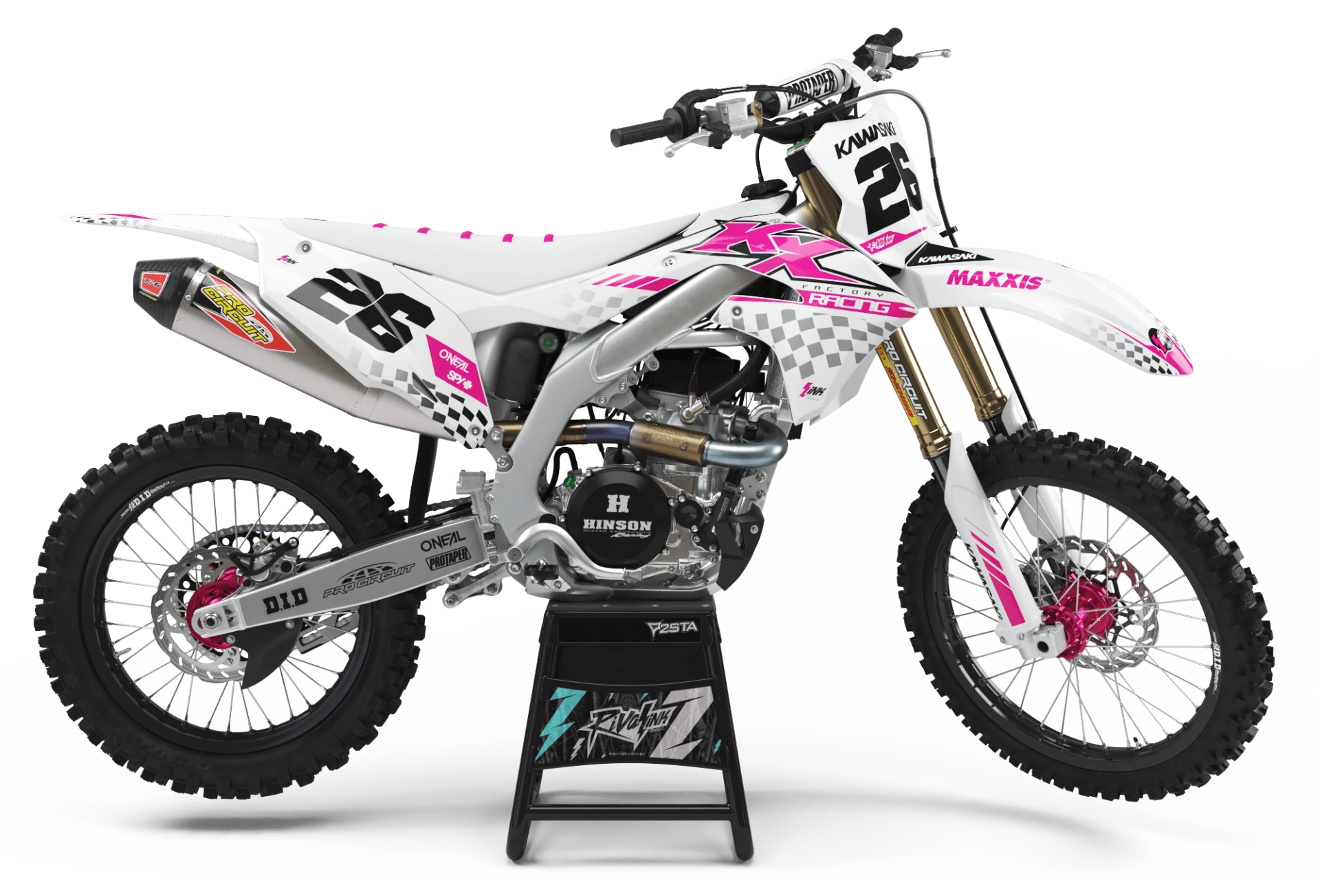 パーツ FITBIKE SHIV FORK 25mm PINK パーツ FITBIKE SHIV FORK