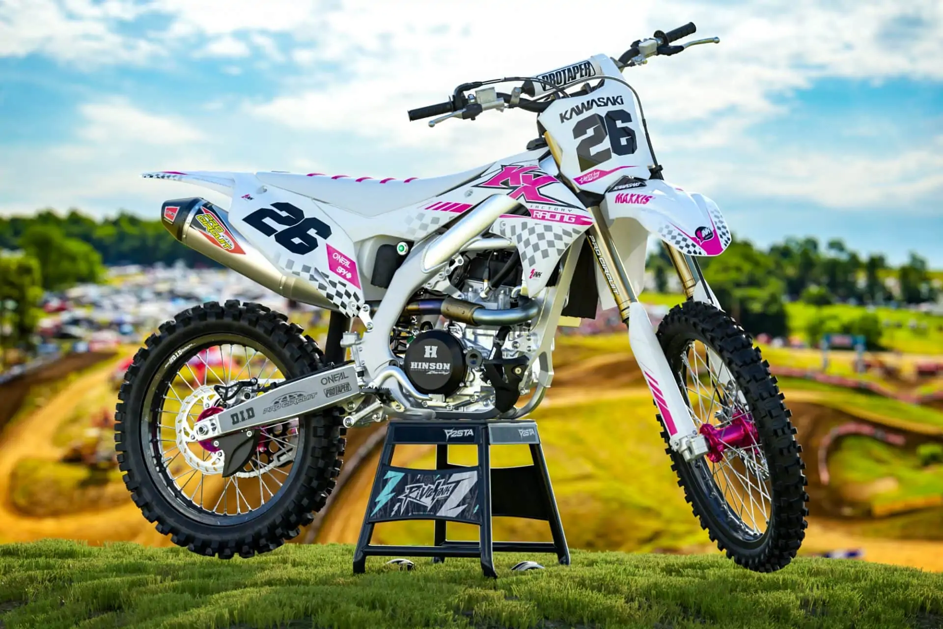 KAWASAKI 'SPEEDWAY PINK' KIT | Rival Ink Design Co