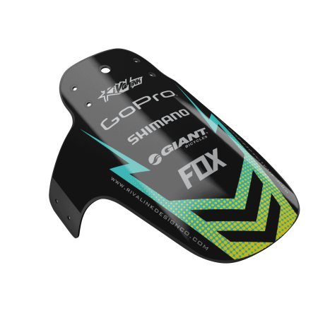 CUSTOM MTB FENDER - ARROW TEAL