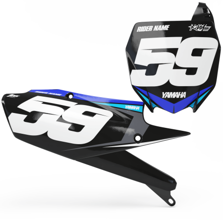 'STOCKER' NUMBER BOARD SET - YAMAHA