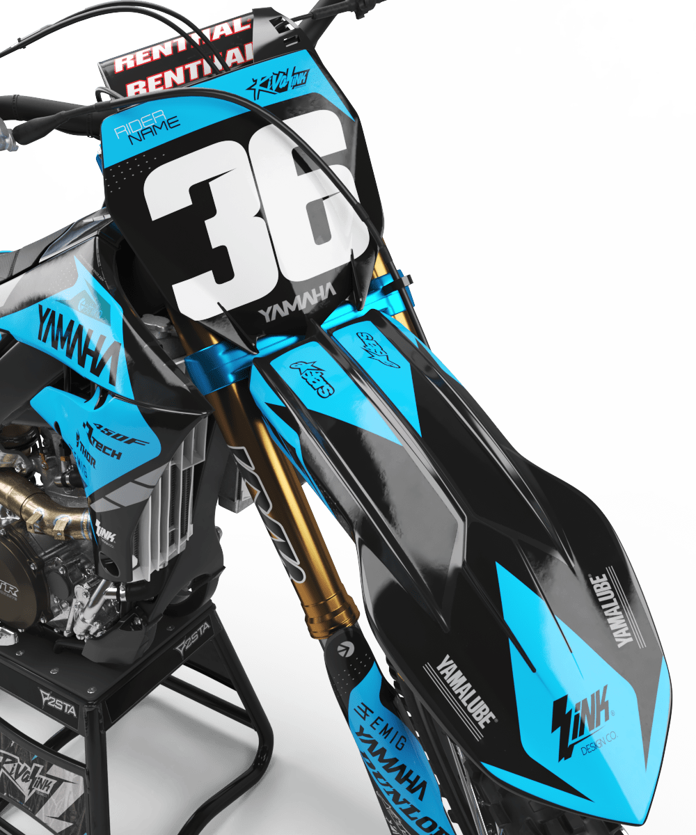YAMAHA 'APEX CYAN' KIT | Rival Ink Design Co