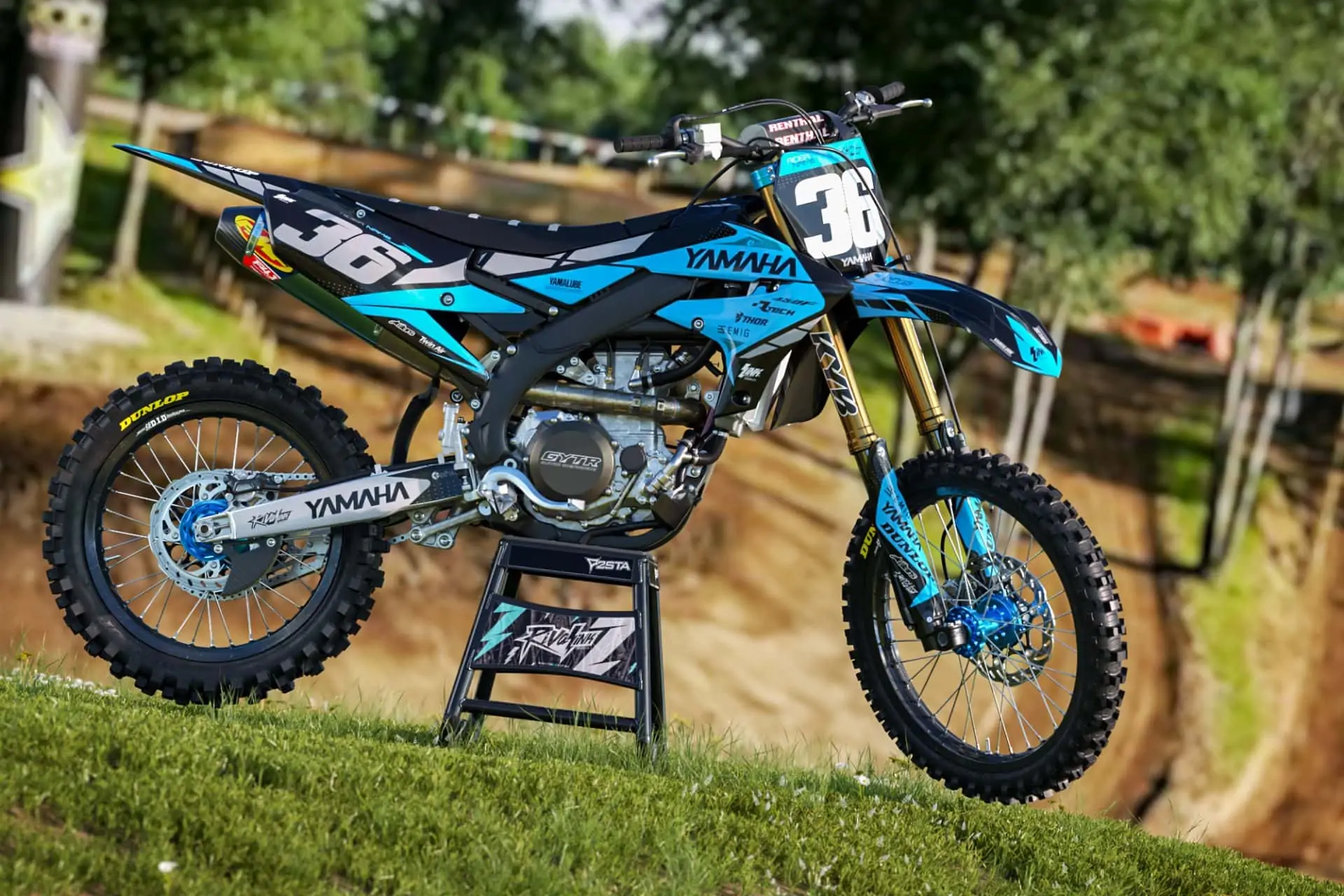 YAMAHA 'APEX CYAN' KIT | Rival Ink Design Co