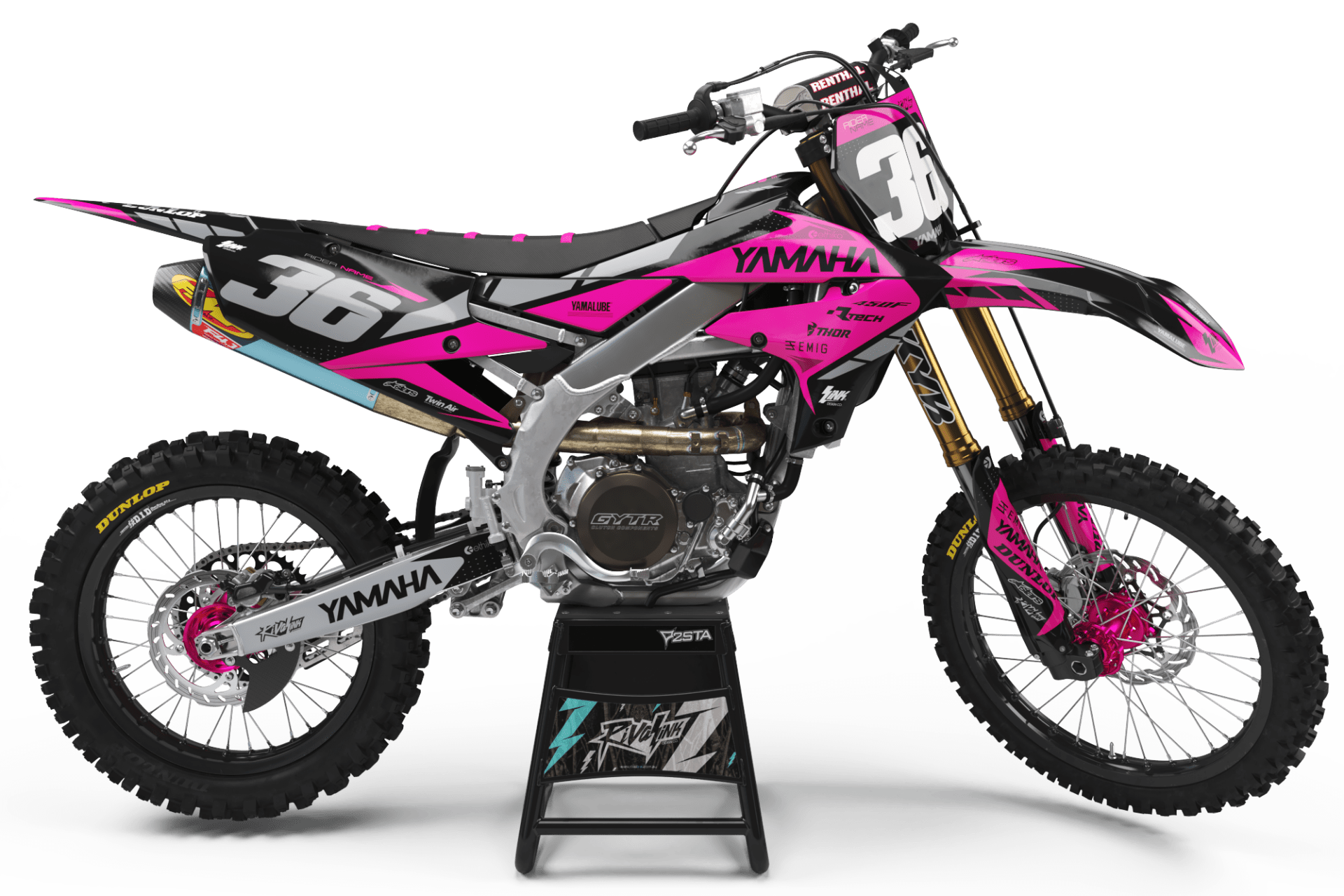 YAMAHA 'APEX PINK' KIT