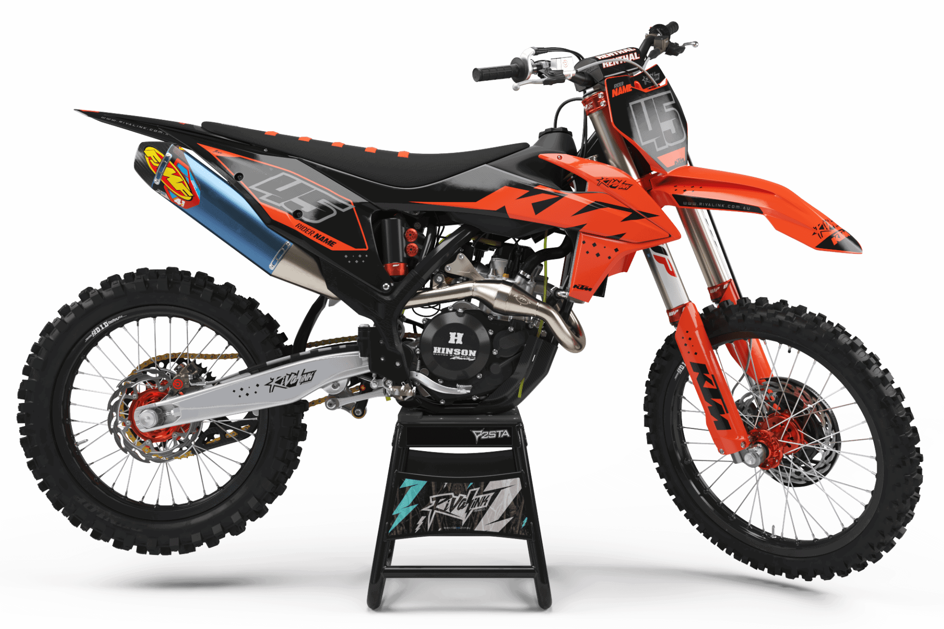 KTM 'ALPHA ORANGE' KIT – Rival Ink Design Co