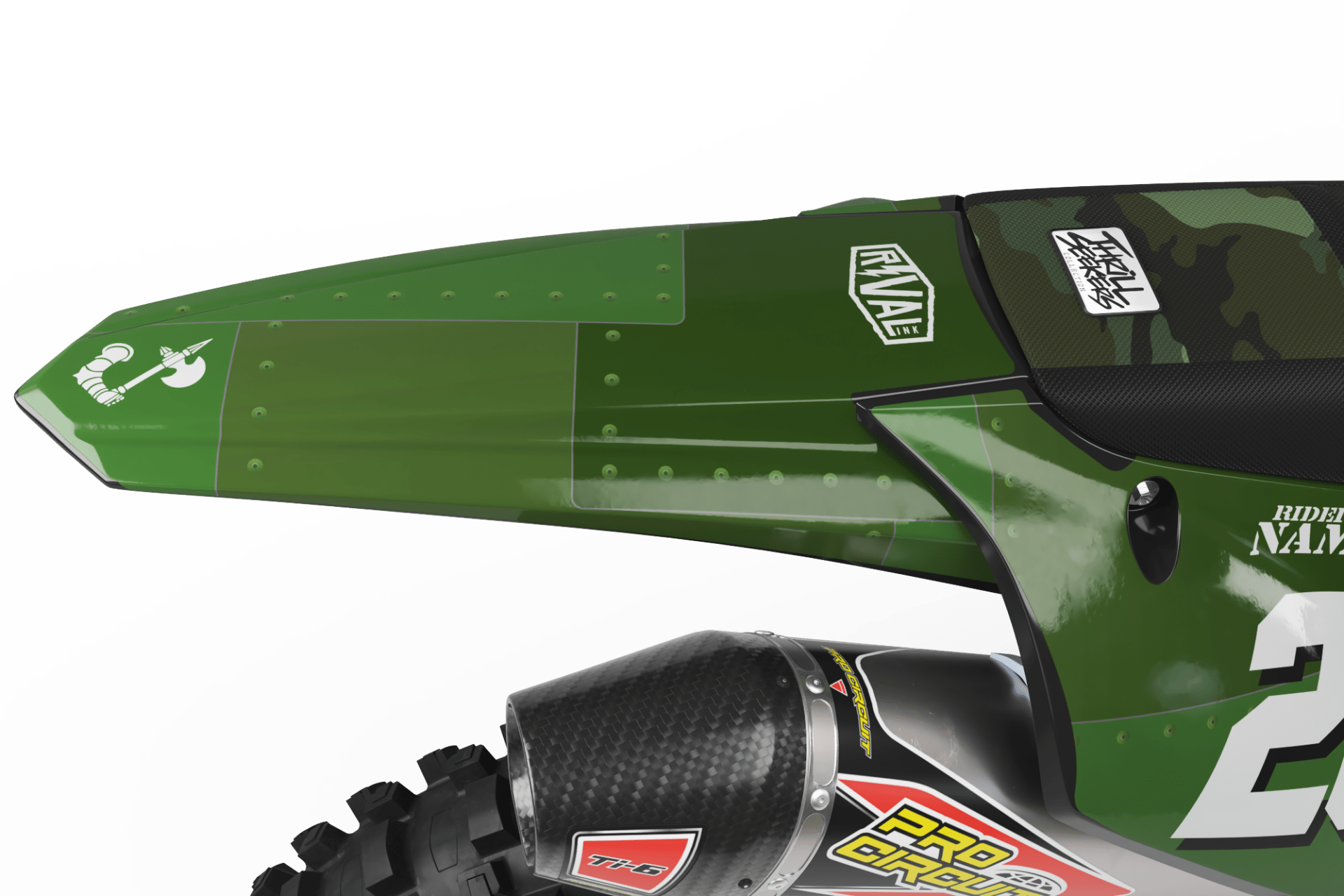KAWASAKI 'CRUSADER GREEN' KIT - Image 4