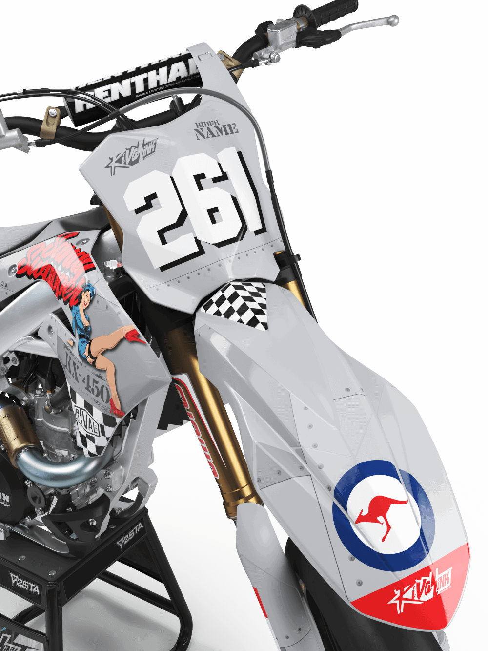 KAWASAKI 'CRUSADER GREY' KIT - Image 3