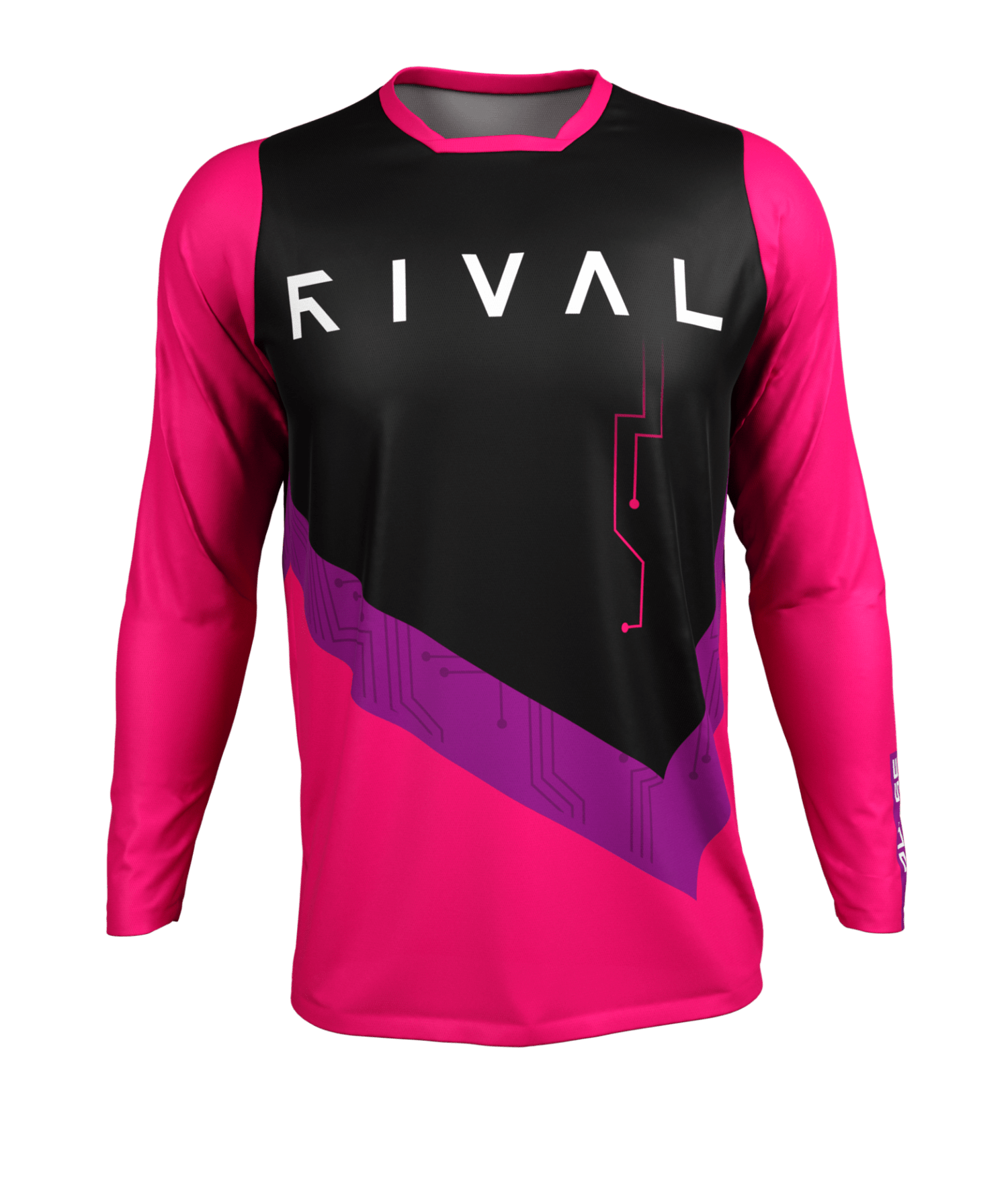 PREMIUM FIT CUSTOM SUBLIMATED JERSEY - PULSE PINK