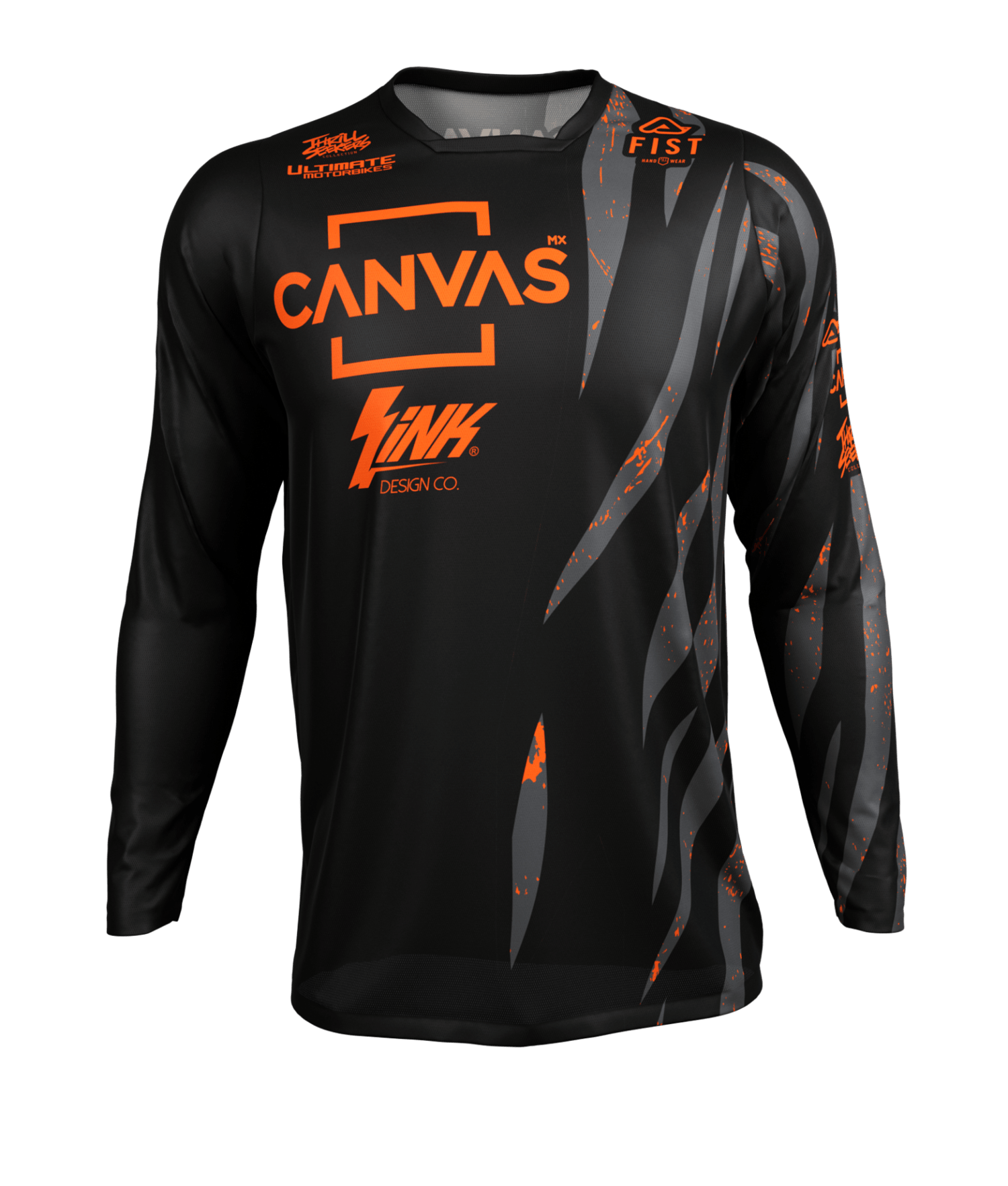 PREMIUM FIT CUSTOM JERSEY - INSTINCT BLACK