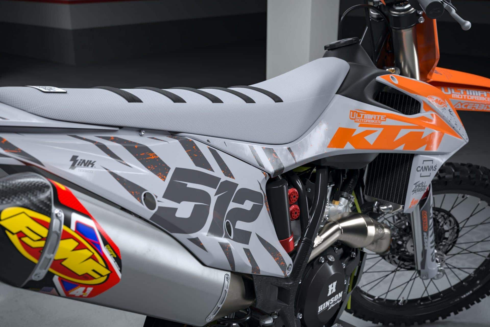 Casco de Motocross KTM Comp Light gris - Namura Bikes